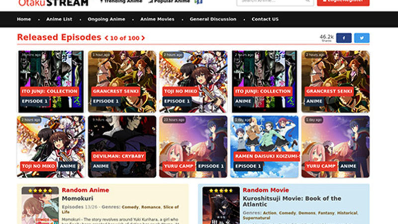 8 Best Otakustream Alternative 100% Working Updated Sites of Anime
